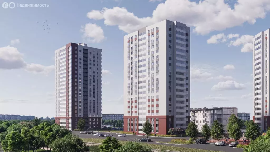 2-комнатная квартира: Липецк, ЖК Семейный Квартал (54.4 м) - Фото 1