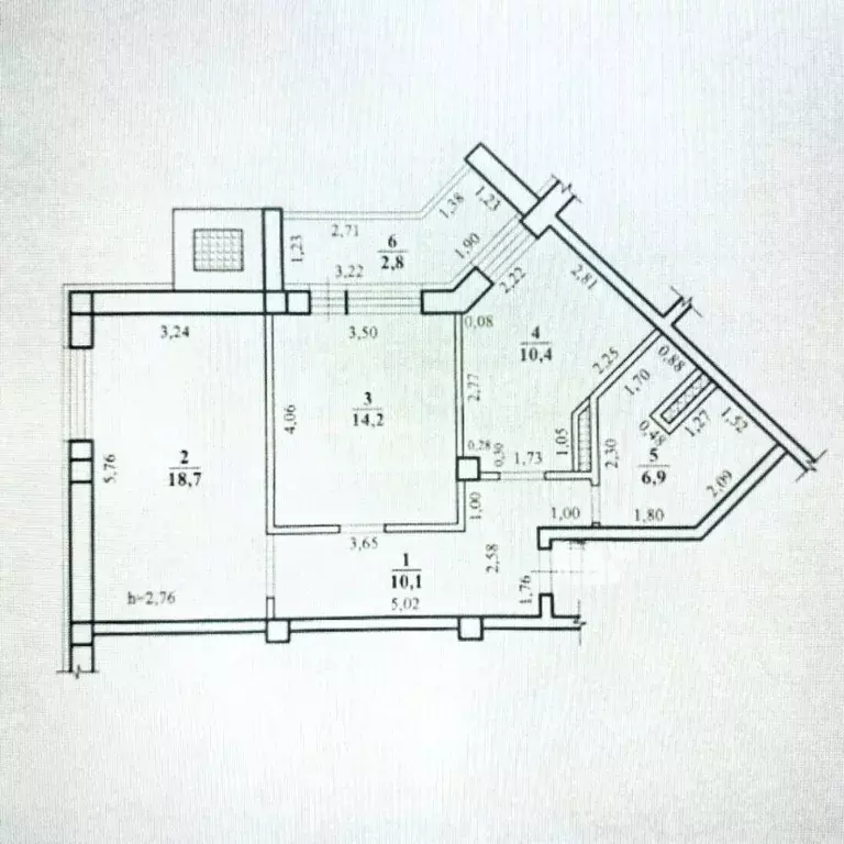 2-к кв. Забайкальский край, Чита ул. Шилова, 29 (63.1 м) - Фото 2