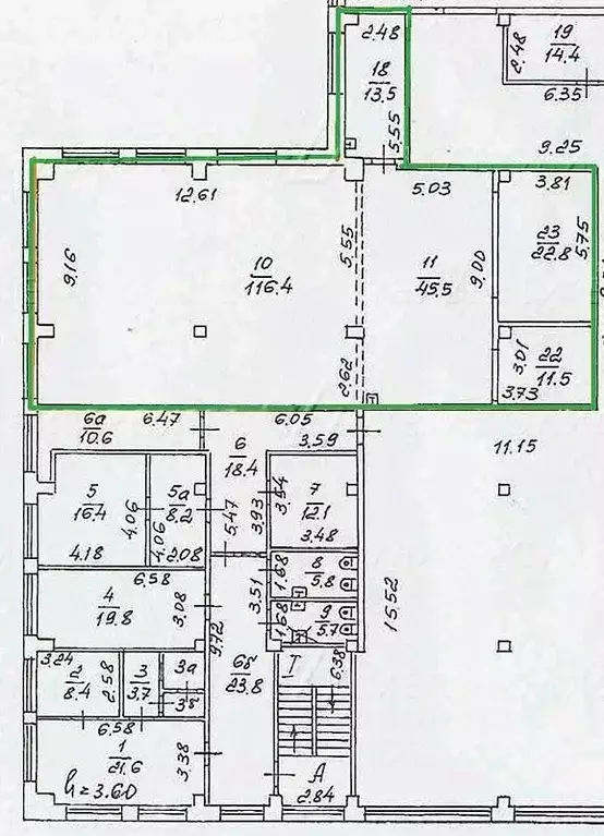 Офис в Москва Автомобильный проезд, 10С6 (210 м) - Фото 1
