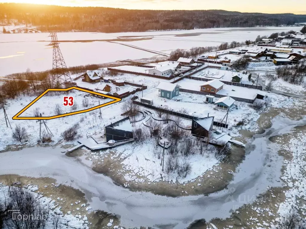 Участок в Карелия, Прионежский район, Заозерское с/пос, д. Ялгуба ул. ... - Фото 2