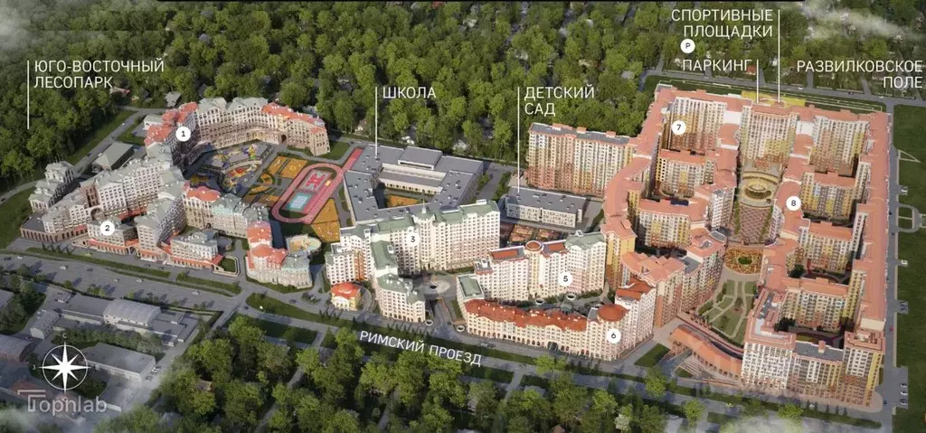 2-к кв. Московская область, Ленинский городской округ, пос. Развилка ... - Фото 1