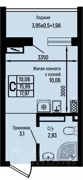 Студия Краснодарский край, Туапсинский муниципальный округ, с. Небуг ... - Фото 0