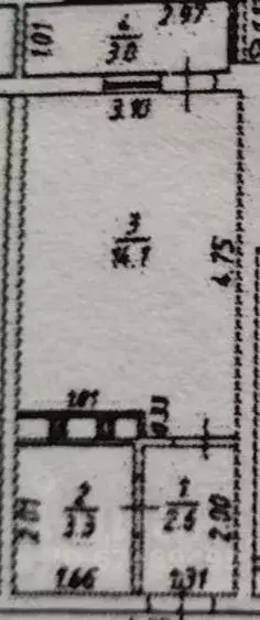 Студия Краснодарский край, Анапа ул. Ленина, 173Ак5 (23.0 м) - Фото 2