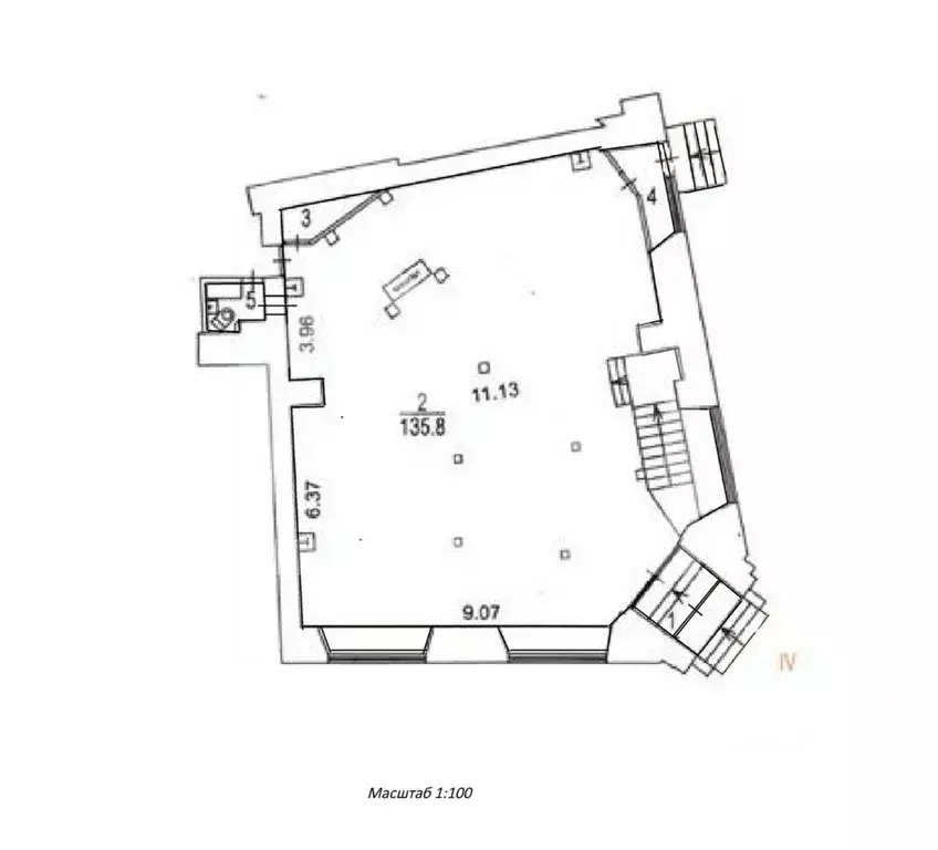 Помещение свободного назначения в Москва Пушечная ул., 7/5С4А (146 м) - Фото 1