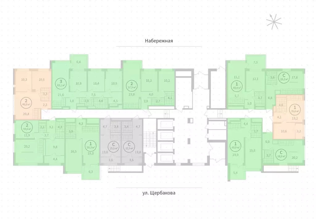 3-к кв. Свердловская область, Екатеринбург Уктус жилрайон, Астон ... - Фото 2