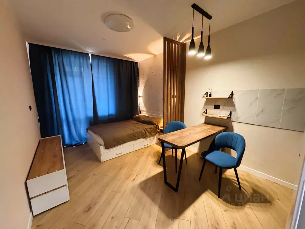 Студия Ленинградская область, Мурино Всеволожский район, просп. ... - Фото 1