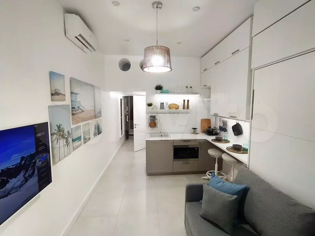 Апартаменты-студия, 21 м, 6/9 эт. - Фото 0