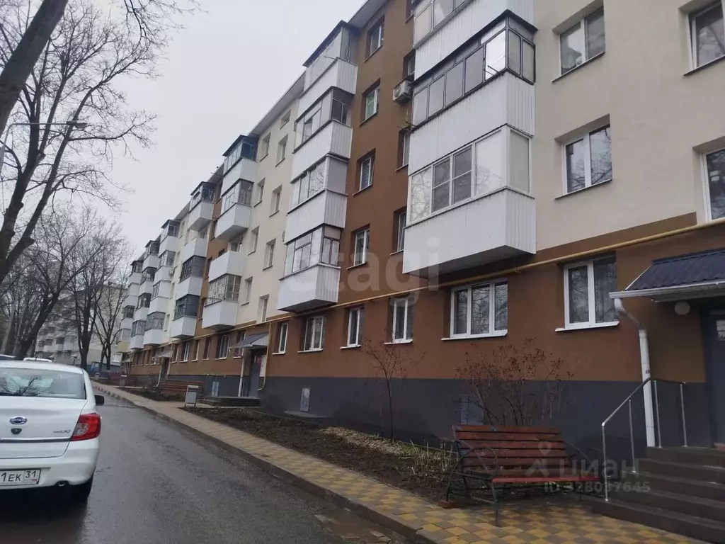 2-к кв. Белгородская область, Белгород ул. Некрасова, 23 (44.3 м) - Фото 2