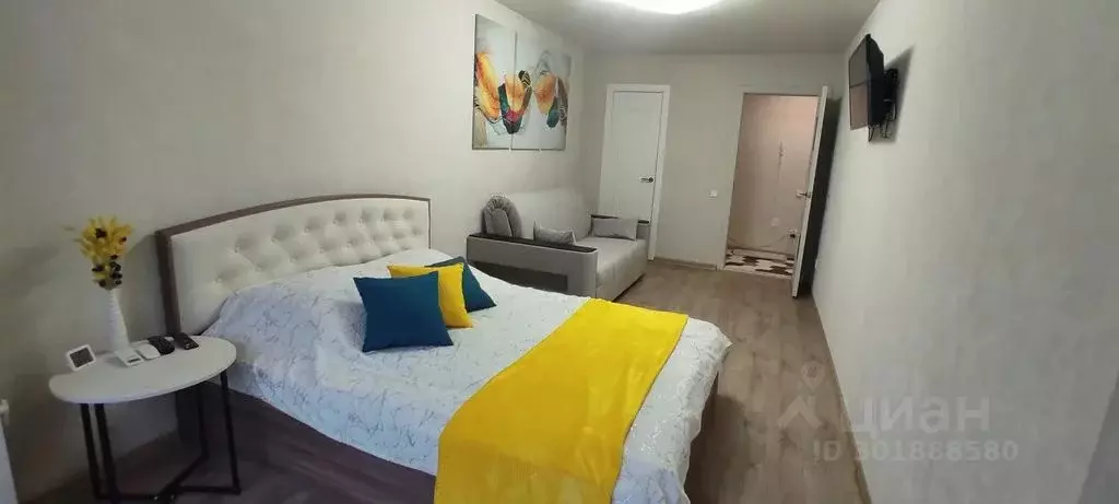 1-к кв. Татарстан, Казань ул. Девятаева, 11 (32.0 м) - Фото 1