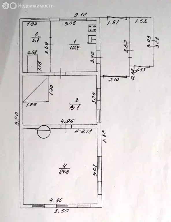 Дом в село Ключи, Октябрьская улица (54 м) - Фото 2