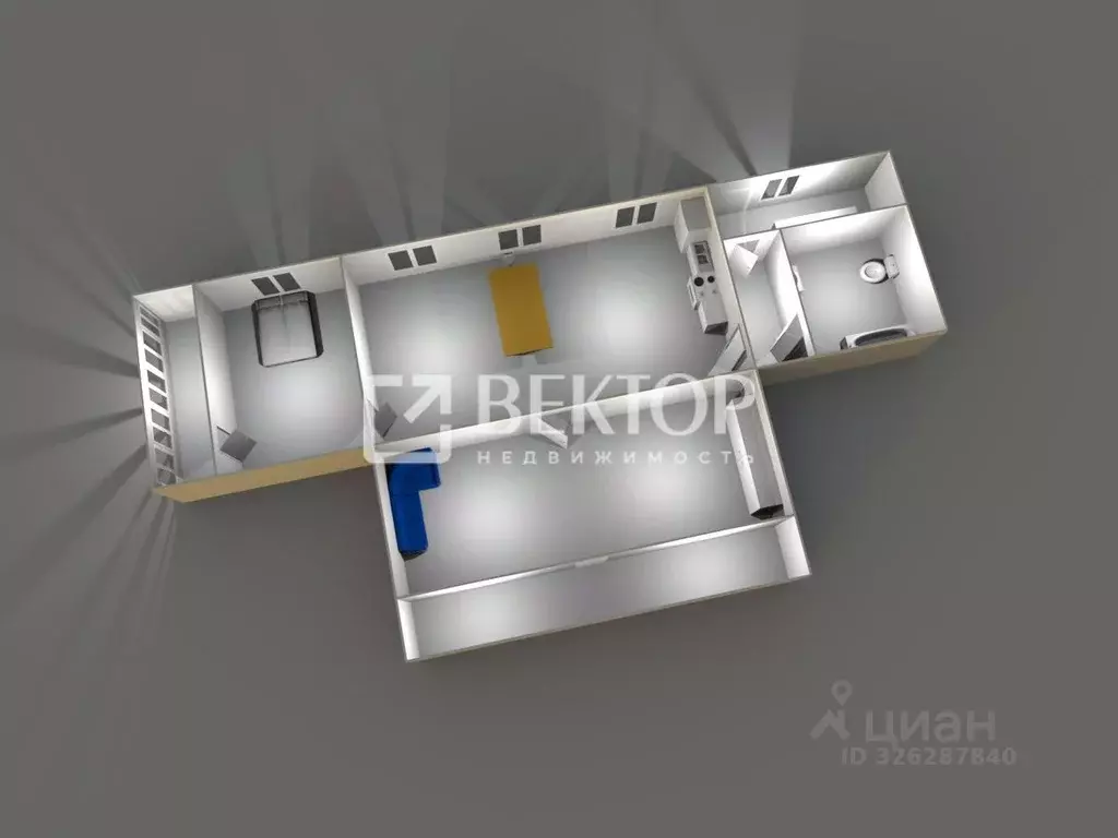 Дом в Костромская область, Кострома пос. Волжский, 7-й кв-л, 8 (300 м) - Фото 2