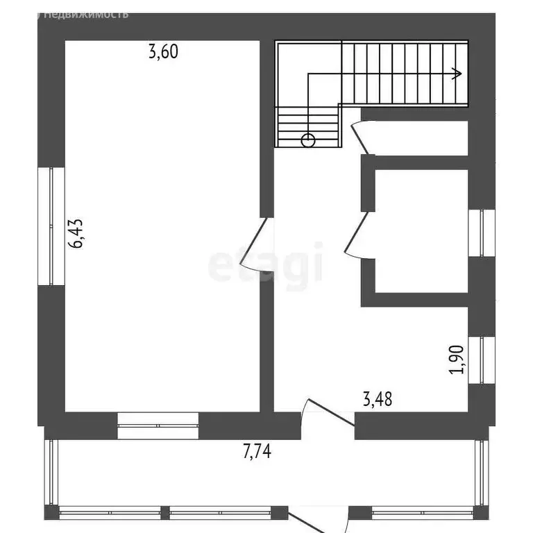Дом в Раздольненский сельсовет, садово-потребительский кооператив Пион ... - Фото 2
