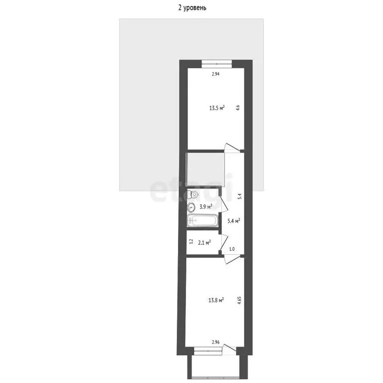 3-комнатная квартира: Якутск, проспект Ленина, 6/1 (76.4 м) - Фото 2