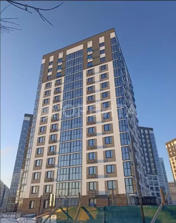 Студия Тюменская область, Тюмень Интернациональная ул., 197А (27.6 м) - Фото 0