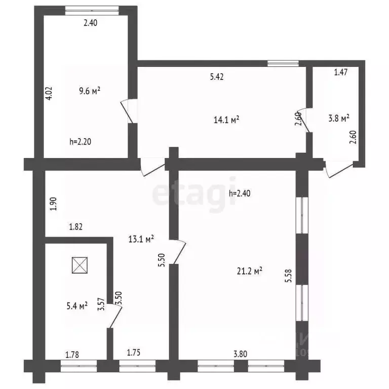 Дом в Башкортостан, Стерлитамакский район, с. Наумовка Ашкадарская ул. ... - Фото 2