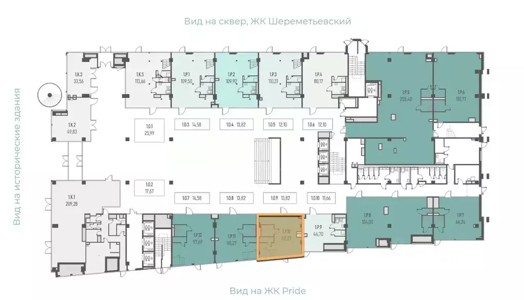 Торговая площадь в Москва Складочная ул., 6С36 (82 м) - Фото 2
