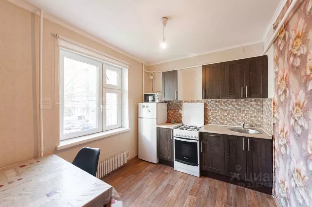 1-к кв. Татарстан, Казань Меридианная ул., 15 (33.1 м) - Фото 1