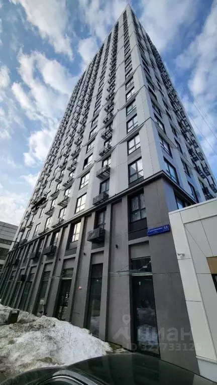 Студия Москва ул. Годовикова, 11с6 (27.0 м) - Фото 1