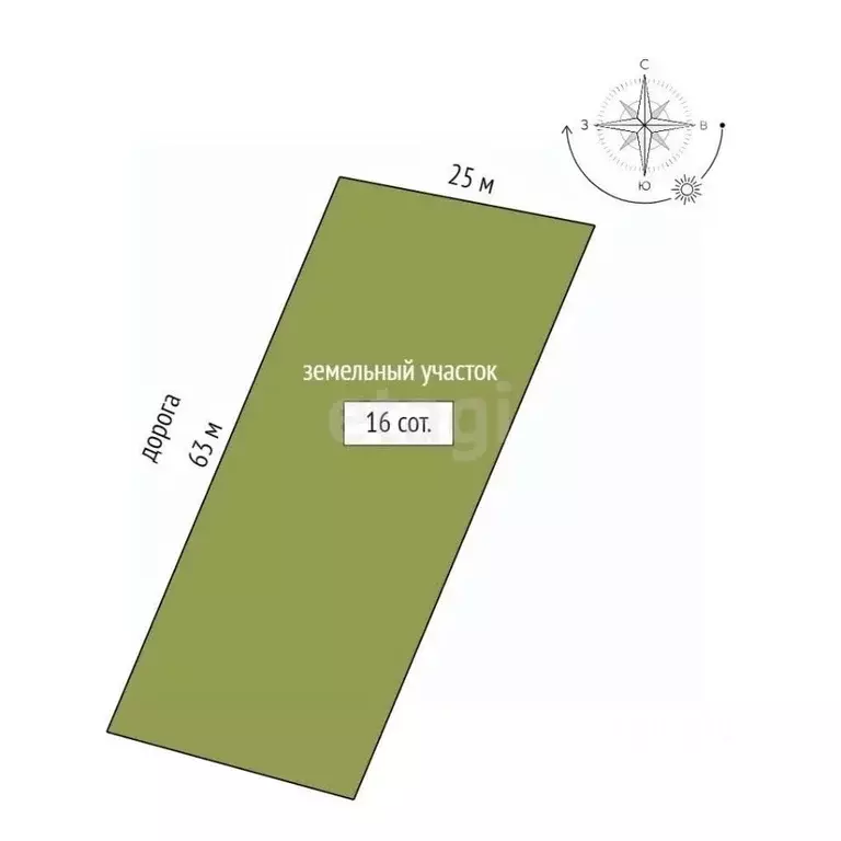 Участок в Тамбовская область, Тамбов городской округ, с. Бокино ул. ... - Фото 2