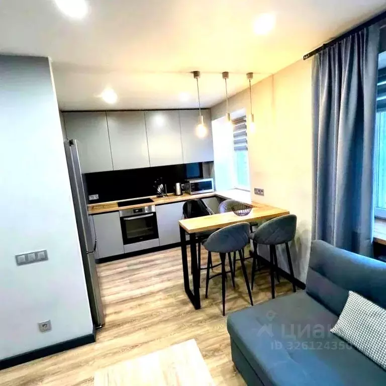 1-к кв. Тверская область, Тверь ул. Склизкова, 52 (30.4 м) - Фото 1