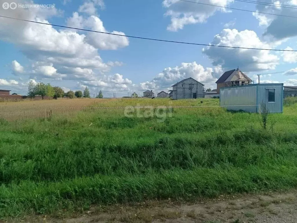 Участок в Тарусский район, село Волковское (15 м) - Фото 0