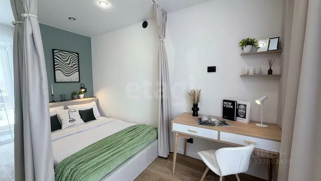 Студия Тюменская область, Тюмень Харьковская ул., 85а (24.6 м) - Фото 1