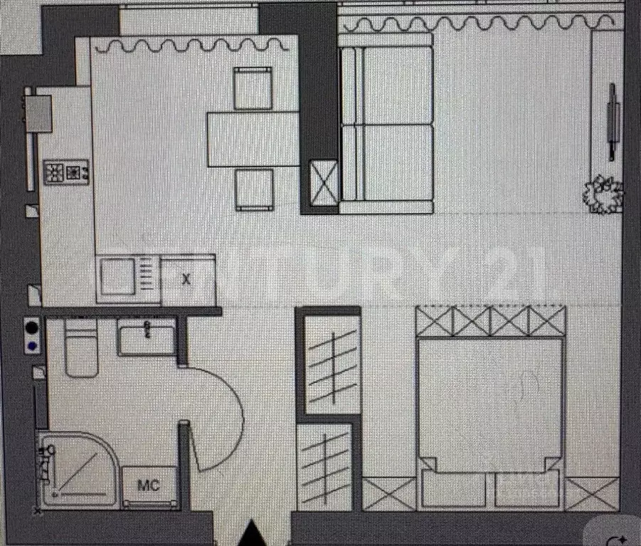 2-к кв. Московская область, Ногинск Богородский городской округ, ул. ... - Фото 2