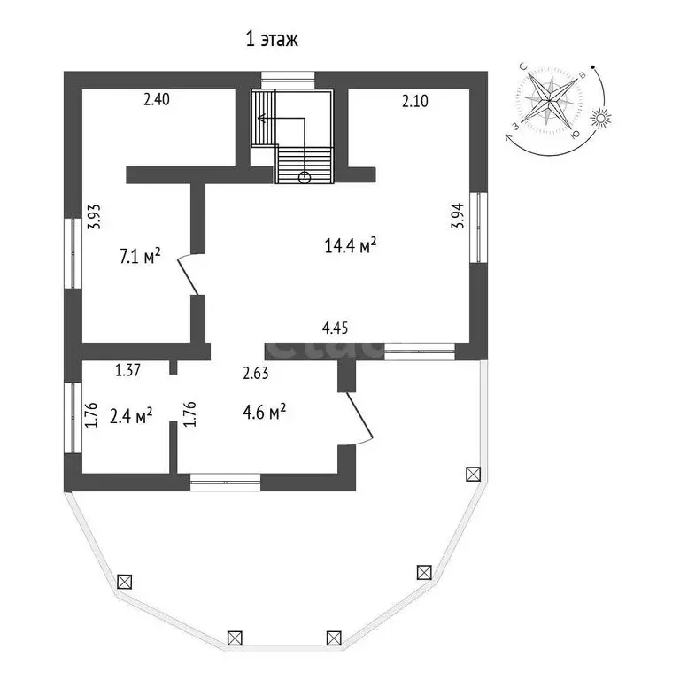 Дом в Старый Крым, Садовая улица, 37А (76.1 м) - Фото 0