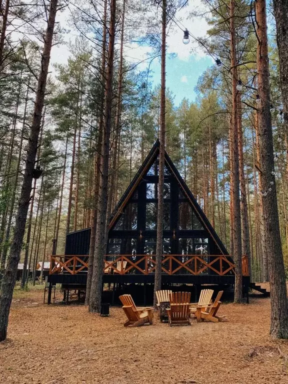 Дом в Ленинградская область, Приозерский район, Ромашкинское с/пос, ... - Фото 1