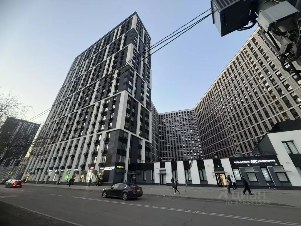 Студия Москва ул. Берзарина, 30Б (29.0 м) - Фото 1