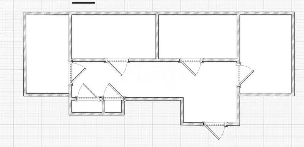 3-комнатная квартира: Карабулак, Нефтяная улица, 10 (86 м) - Фото 1
