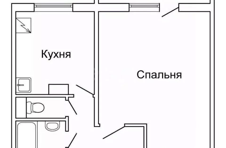 1-к кв. Удмуртия, Завьяловский район, с. Первомайский ул. Строителя ... - Фото 2