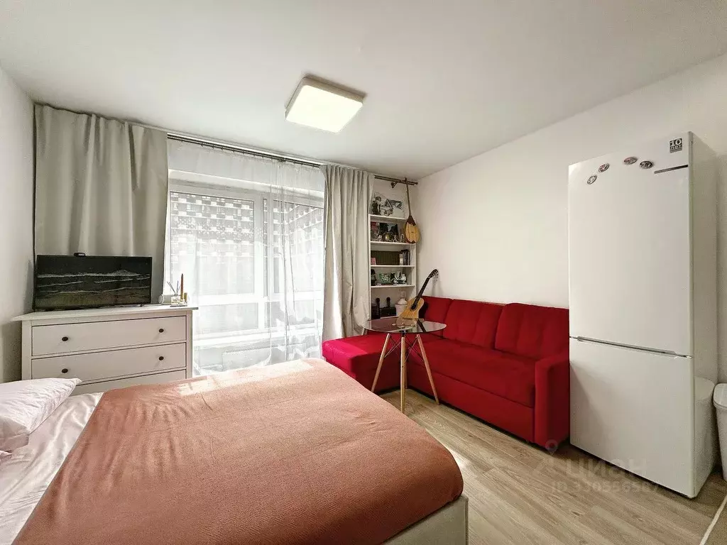 Студия Московская область, Котельники Парковый мкр, 1к21 (23.4 м) - Фото 1