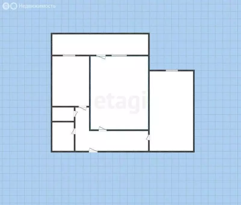 2-комнатная квартира: Губкин, 2-я Академическая улица, 40А (50.9 м) - Фото 0