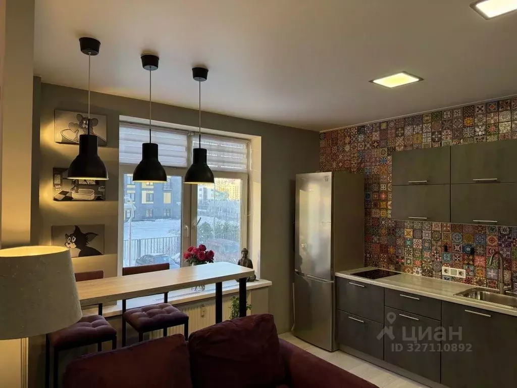 2-к кв. Ленинградская область, Всеволожский район, Заневское городское ... - Фото 1