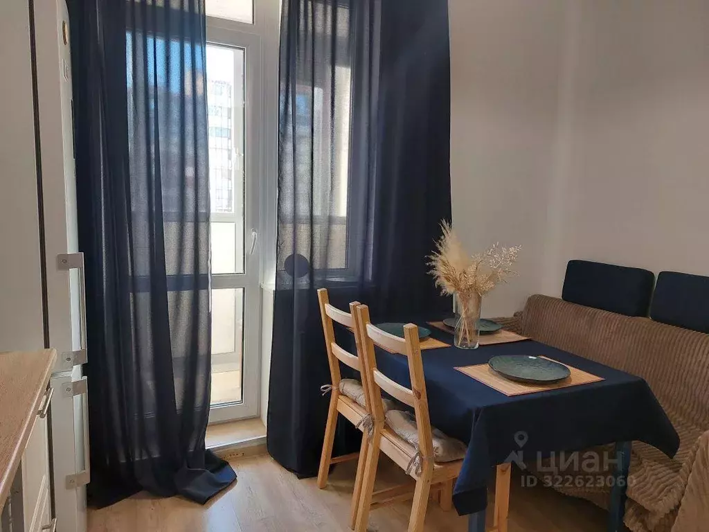 Квартира, 1 комната, 32.7 м - Фото 1