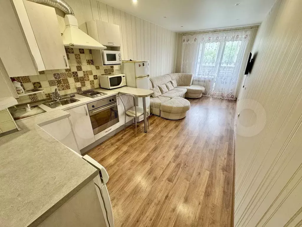 Квартира-студия, 30 м, 3/16 эт. - Фото 1