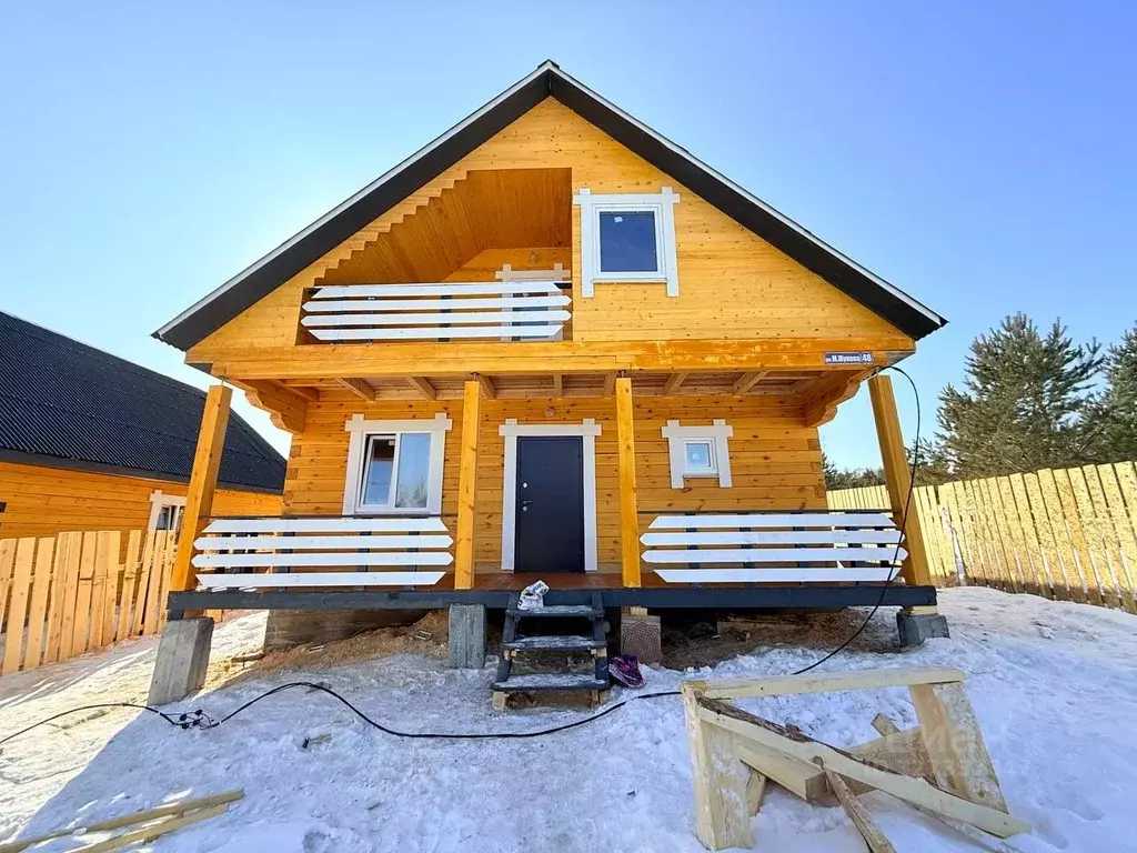 Дом в Иркутская область, Иркутский муниципальный округ, д. Карлук ул. ... - Фото 1