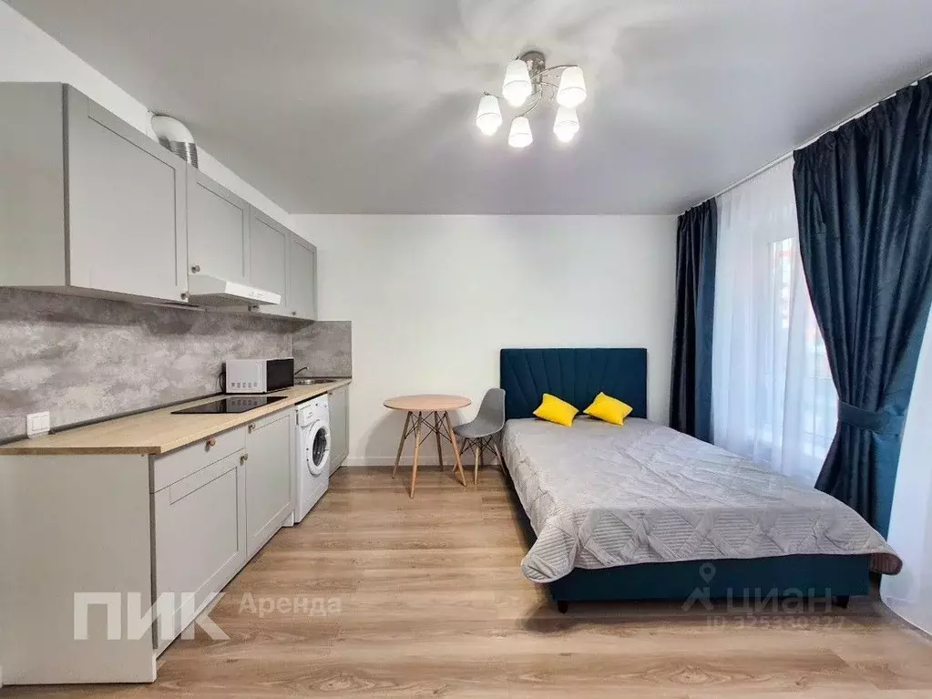 Студия Москва Люблинская ул., 78к3 (25.2 м) - Фото 2