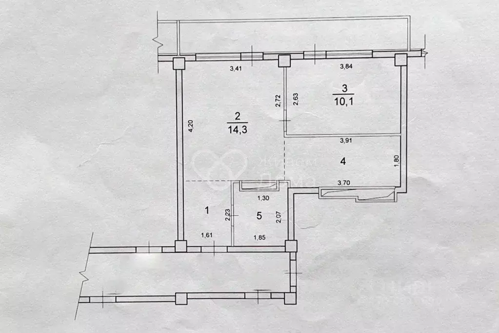2-к кв. Волгоградская область, Волгоград ул. 51-й Гвардейской Дивизии, ... - Фото 1