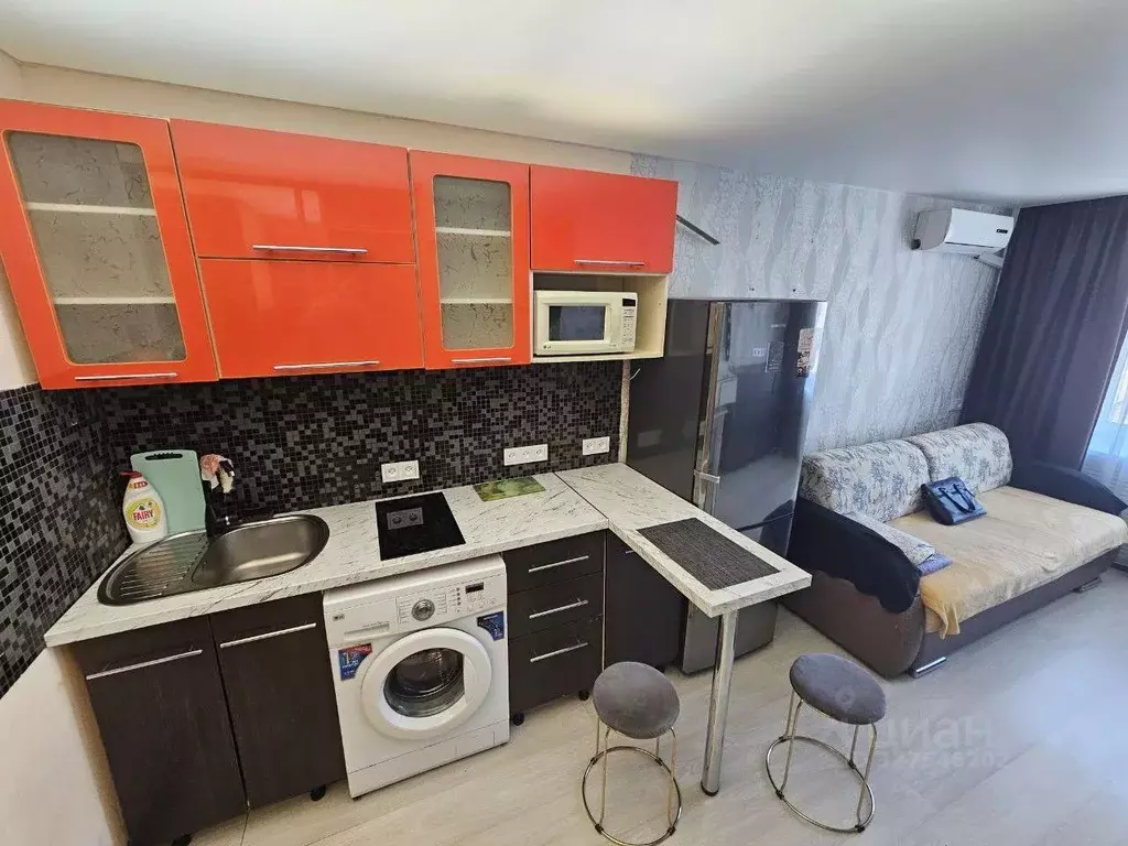 Студия Приморский край, Владивосток ул. Кирова, 62 (24.0 м) - Фото 2