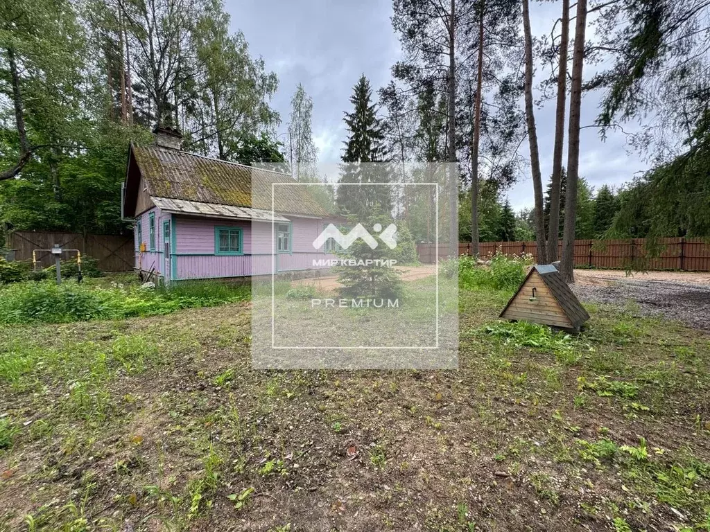 Участок в Санкт-Петербург пос. Комарово, ул. Ленинградская, 11 (12.45 ... - Фото 0