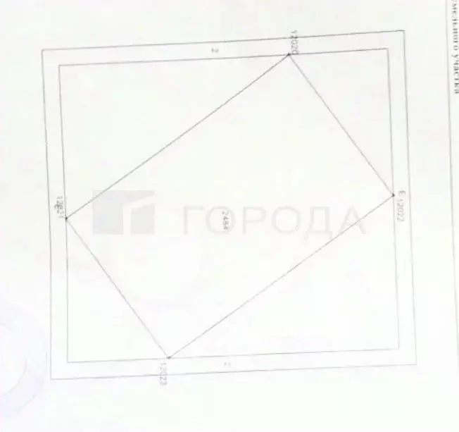 Участок в Алтайский край, Барнаул городской округ, пос. Центральный ... - Фото 2