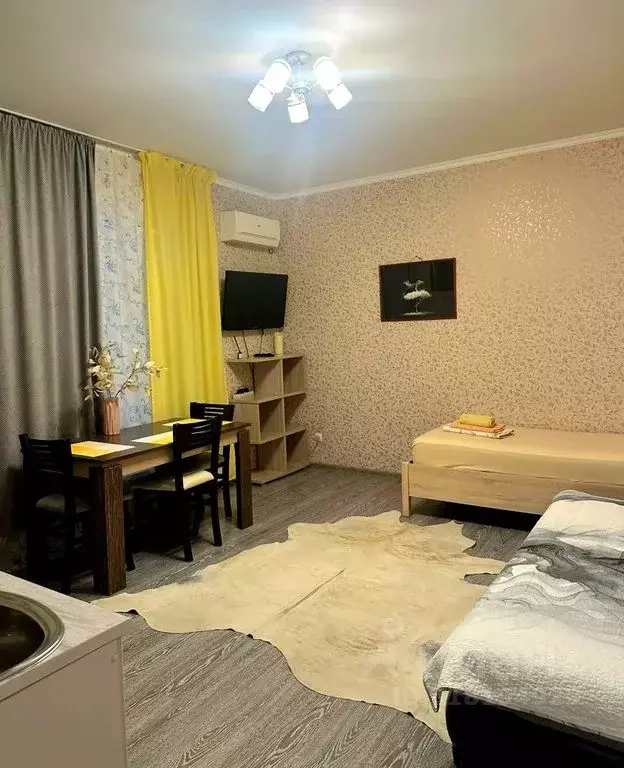 Студия Краснодарский край, Сириус пгт ул. Апрельская, 23 (26.0 м) - Фото 0