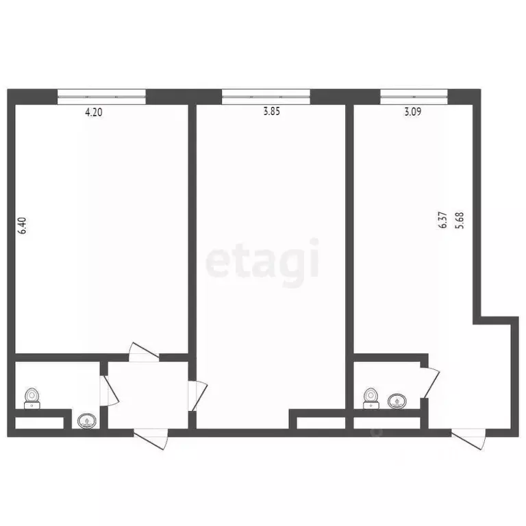 Помещение свободного назначения в Москва ул. Василисы Кожиной, 13 (94 ... - Фото 2