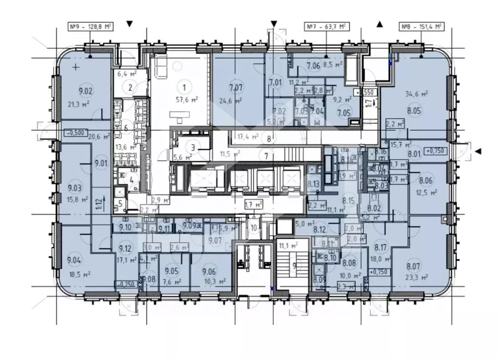 Помещение свободного назначения в Москва Павелецкая Сити жилой ... - Фото 2