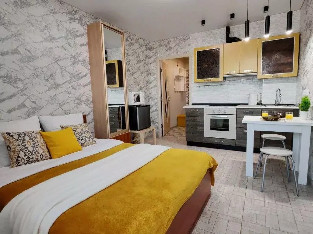 1-к кв. Башкортостан, Уфа Глумилино жилрайон,  (25.0 м) - Фото 1