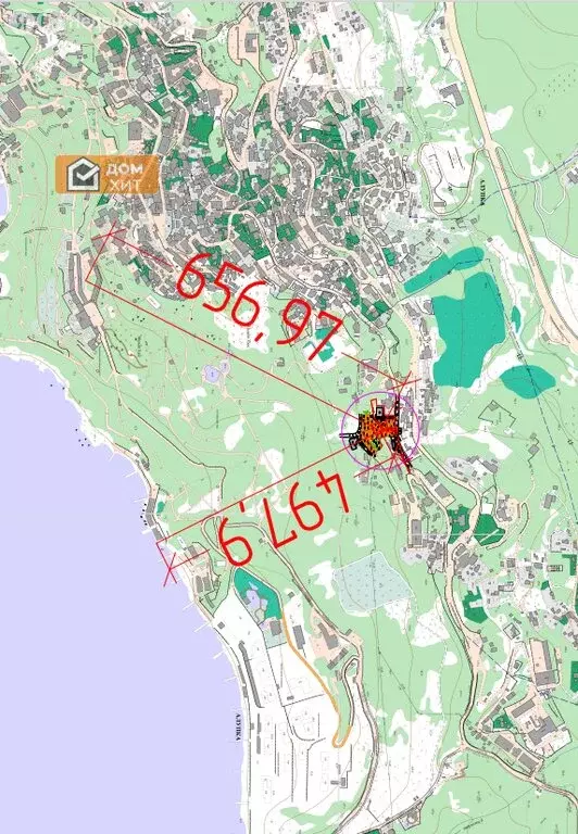 Участок в Алупка, Ялтинская улица (6 м) - Фото 1