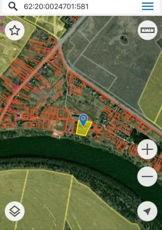 Участок в Рязанская область, Спасский муниципальный округ, с. Новый ... - Фото 1