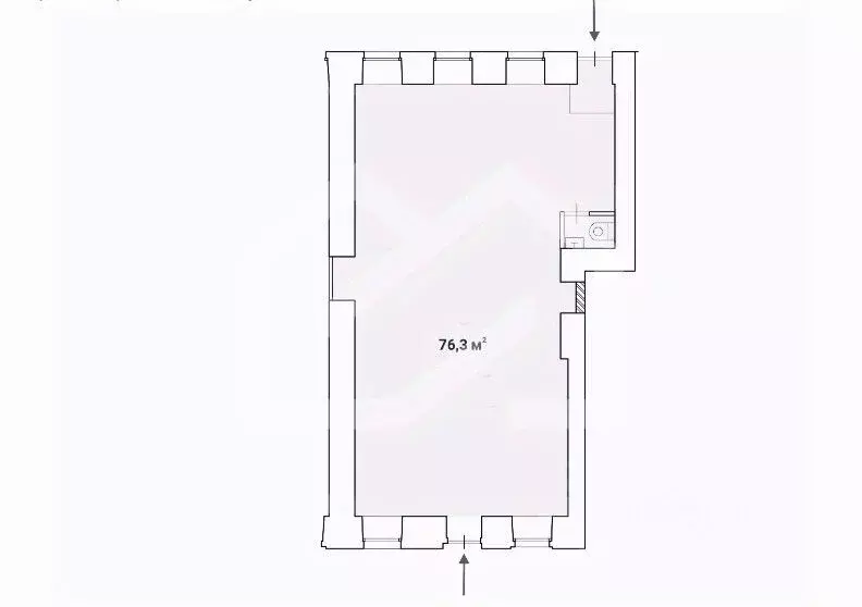 Помещение свободного назначения в Москва Богословский пер., 16/6С1 (76 ... - Фото 2